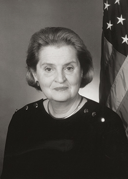 Madeleine K. Albright headshot