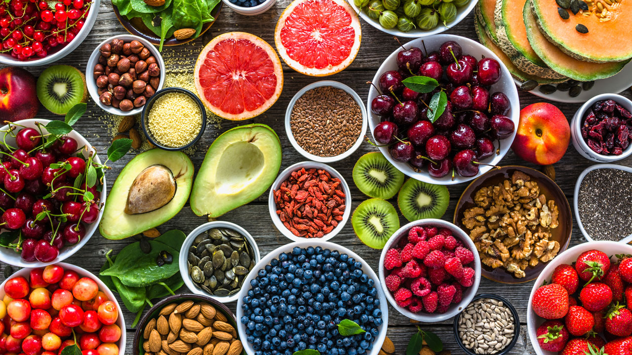 fruits and veggies