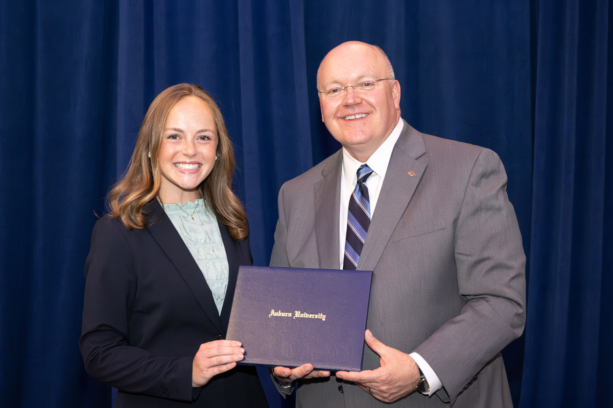 Claire Congo & President Roberts
